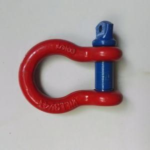 Us Type Bow Type Red Anchor Shackle of Rigging Hardware