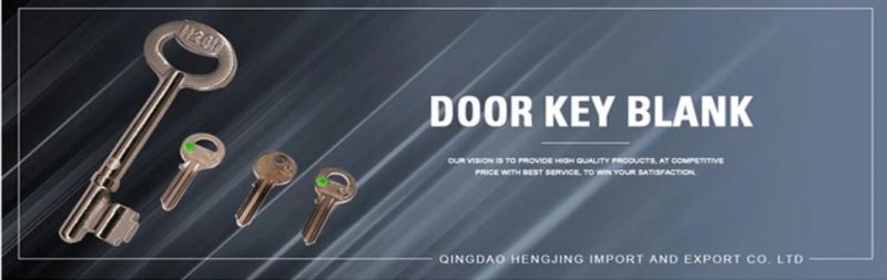 Plastic Nickle Plated Brass Key Blanks OEM Blank Keys for Door