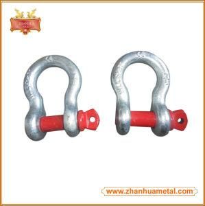 China Supplier G-209 Forged Carbon Steel Bow Shackle