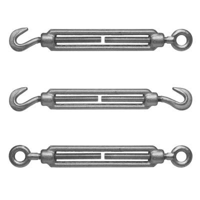 High Quality Open Body Turnbuckle DIN1480 (Hook/Hook)