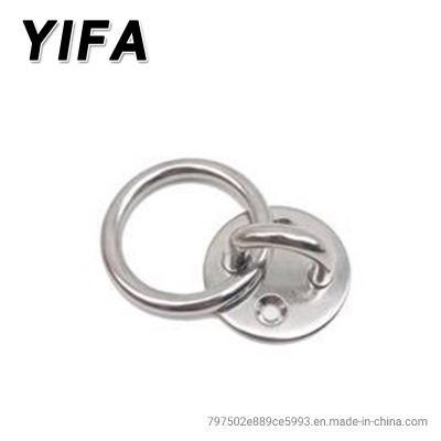 Stainless Steel Round/Diamond/Square Eye Plate with Ring