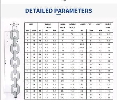 Steel Link Chain (Short /Long /Medium Link Chain)