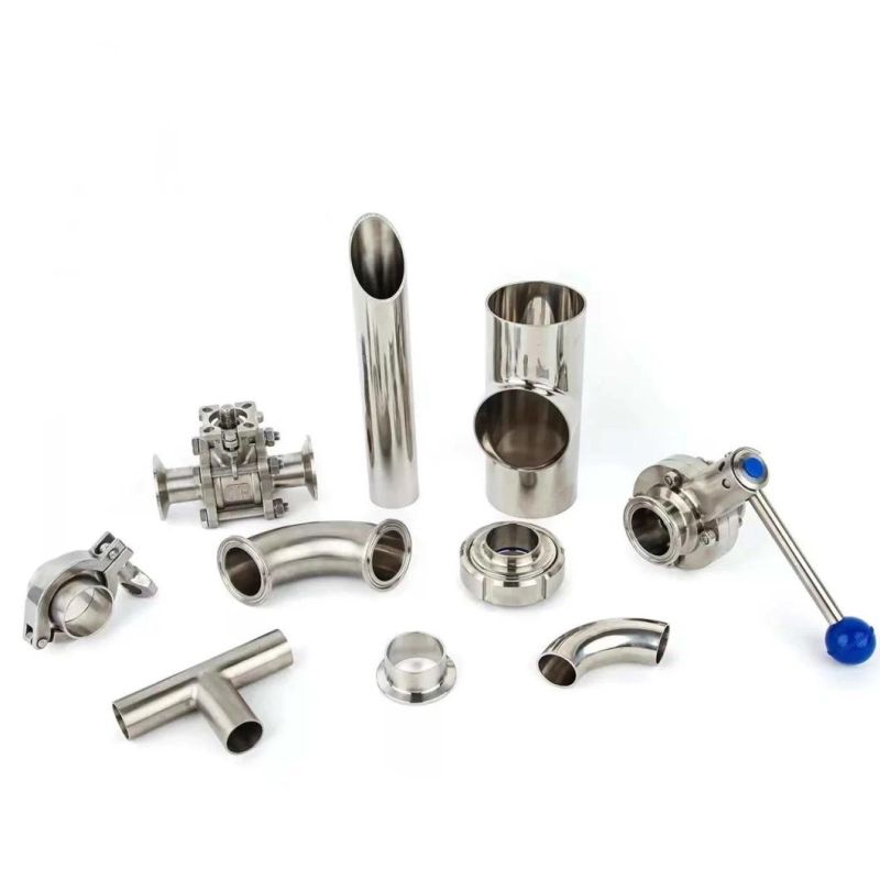 Sanitary Stainless Steel Clamp Three-Section Clamp/Single Pin Clamp/Double Pin Clamp/High Pressure Clamp