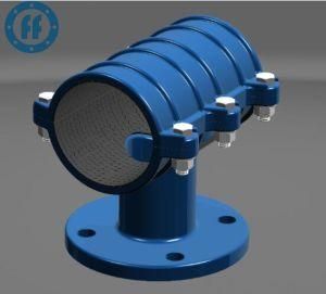 Ductile Iron Pipe Flanged Saddle Tee