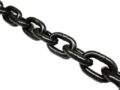 9*27mm 20mn2 Black Oiled Painting Galvanized G80 Load Chain