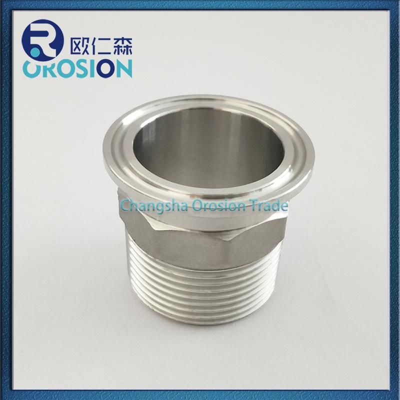 Male Adapter/Ferrule for Sanitary Grade