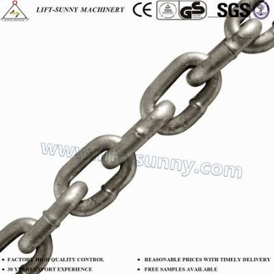 G30 Welded Chain Ordinary Mild Steel Medium Link Chain