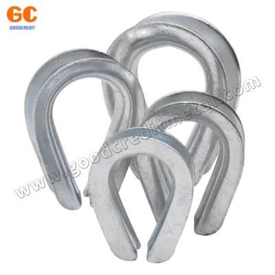 Hot Sale Marine Customized Adjustable Carbon Steel Wire Rope Thimble