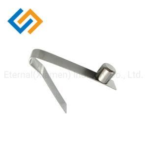 Leaf Spring for Retractable Crutch and Children Bed, Flat Spring Button Spring for Pipe