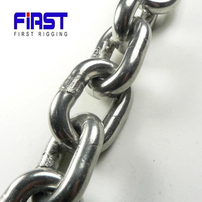International Abundant Experience Pure Powder Coating Welded ISO9001 Load Chain for Lifting