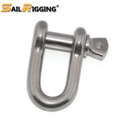 European Type High Polished Stainless Steel Forged D Shackles