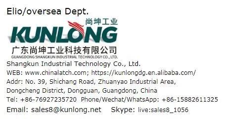 Sk3-039 Zinc Alloy Journal Compression One Side Door Lock for Industrial Box