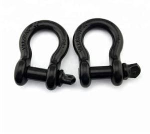 Rigging Hardware Galvanized Carbon Steel Forging European Type Large D Dee Shackle