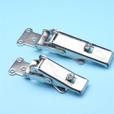Multiple-Strike Draw Latches with Safety Catch