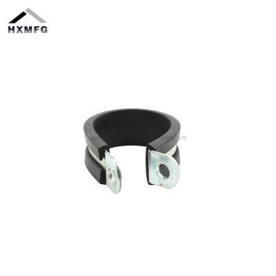 Full Range Size P Type Galvanized Steel Rubber Clip