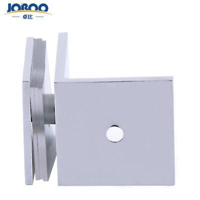 Wholesale 45X45mm Brass Wall Mounted 90 Degree Shower Glass Holder Glass Clamp for Shower Cubicle