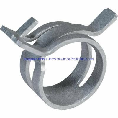 Stainless Steel Spring Double Wire Hose Flat Clamp