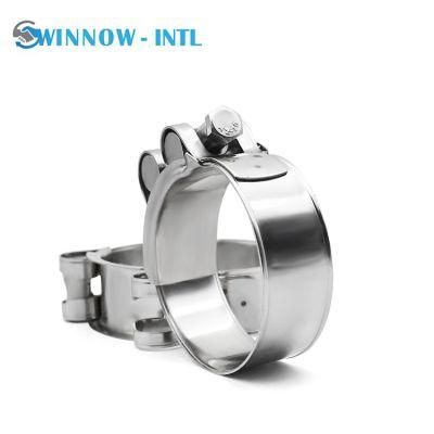 Adjustable High Pressure Heavy Duty Hose Clip Glass Hardware Clamp