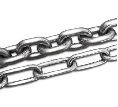 Smooth Stainless Steel Link Chain 12mm