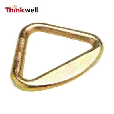 Forged Galvanized Steel Triangle Delta Ring for Winch Strap