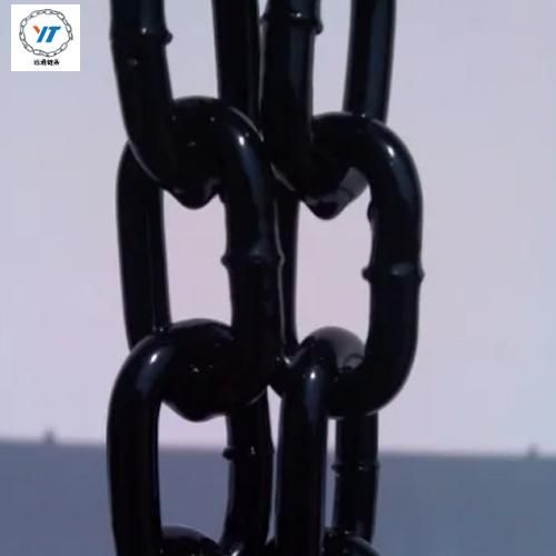 DIN763 Welded Long Link Chain Black Polishing Chain