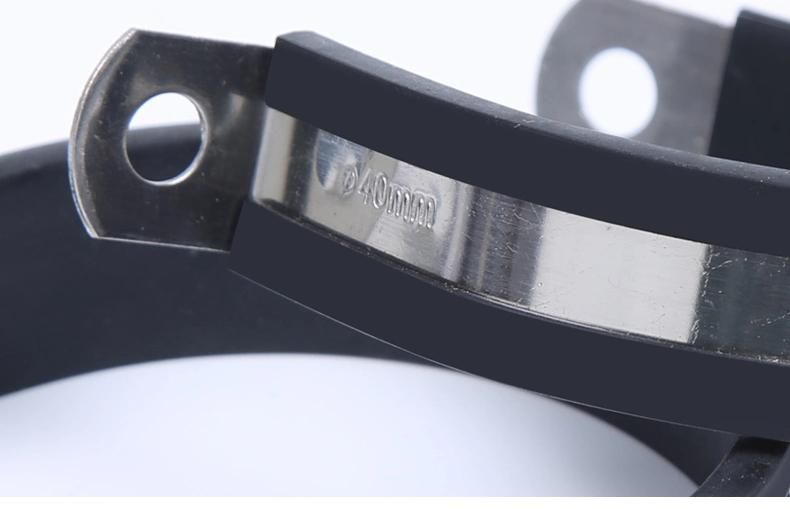 Rubber Lined R Type Cushioned P Clamp
