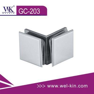 Stainless Steel 180 Degree Glass Connectors Glass Clamp (GC-203)