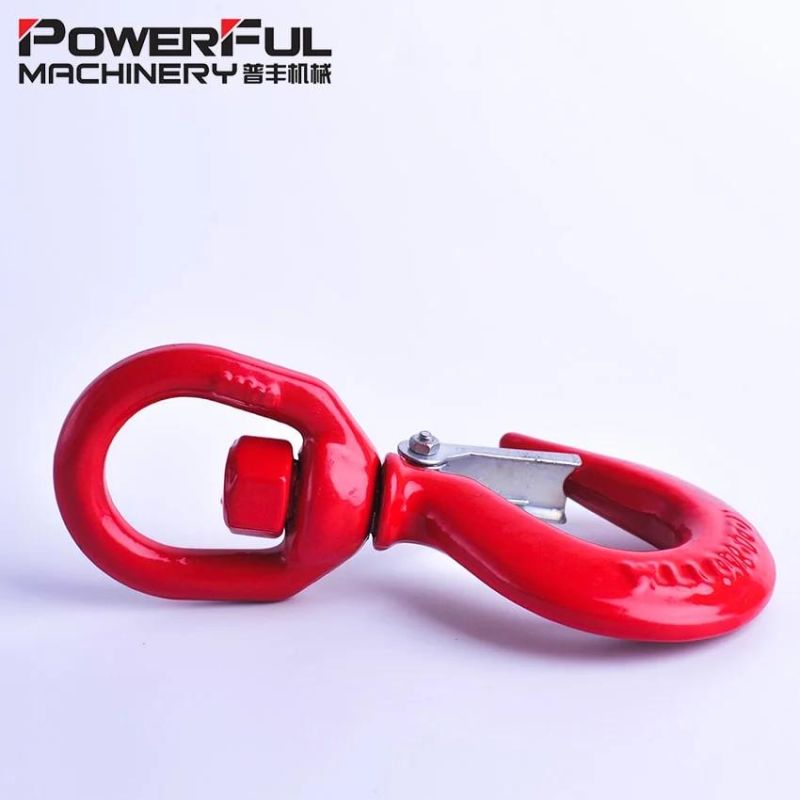 Rigging Hardware U. S Type S322 Carbon Steel Crane Lifting Swivel Hook