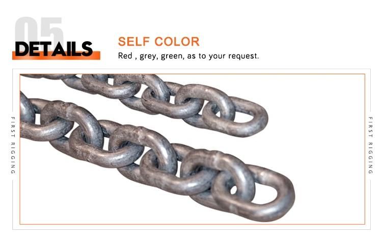 Black Oxidised/Zinc Galvanized Welded Short Link Chain for Lifting