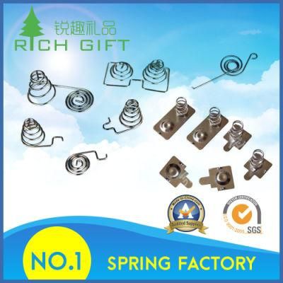 Custom Various Equipment Remote Control Battery Coil Spring, Battery Charger Spring
