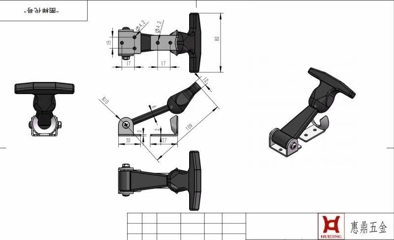 Ice Cooler Rubber Toggle Latch