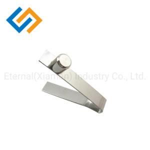 Telescopic Switch Leaf Spring for Retractable Crutch and Children Bed, Flat Spring Push Button Spring for Pipe