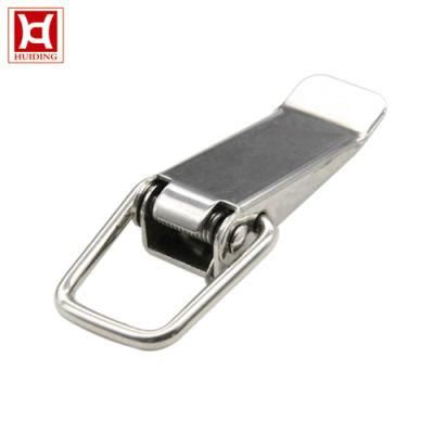 Stainless Steel Cabinet Boxes Bags Hasp Lock Spring Loaded Latch Catch Toggle Locks