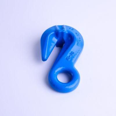 G100 High Quality Rigging of Drop Forged Alloy Steel Chain Shortening Lifting Eye Grab Hook with Wing