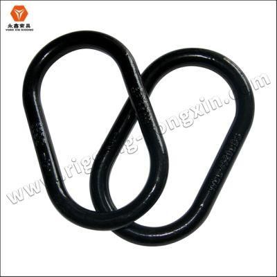 Factory Price Drop Forged Hot DIP Galvanized Carbon Steel Type Master Link Hoist with Safety Latch Master Link