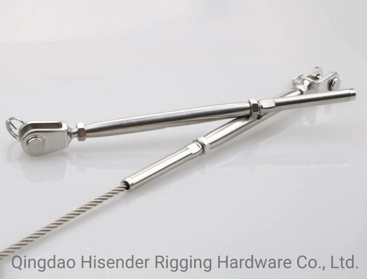 Rigging Hardware AISI316 Swage Closed Body Turnbuckle with Fork End