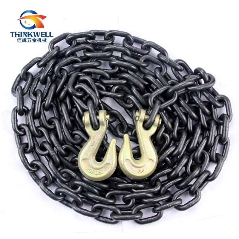 G80 Transport Lashing Drag Chain Binder Chain with Hook