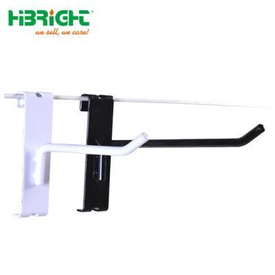 Metal Slatwall Hanger Display Hook with End