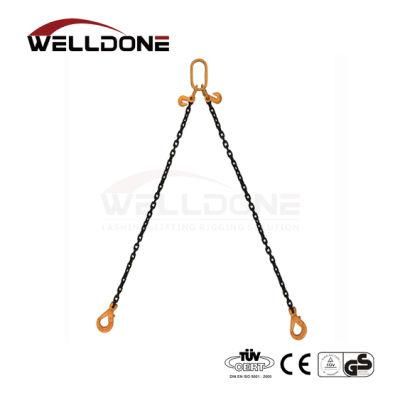 2 Legs Drum Lifter Chain Sling with Grab Hooks &#160; 5 Ton 10 Ton