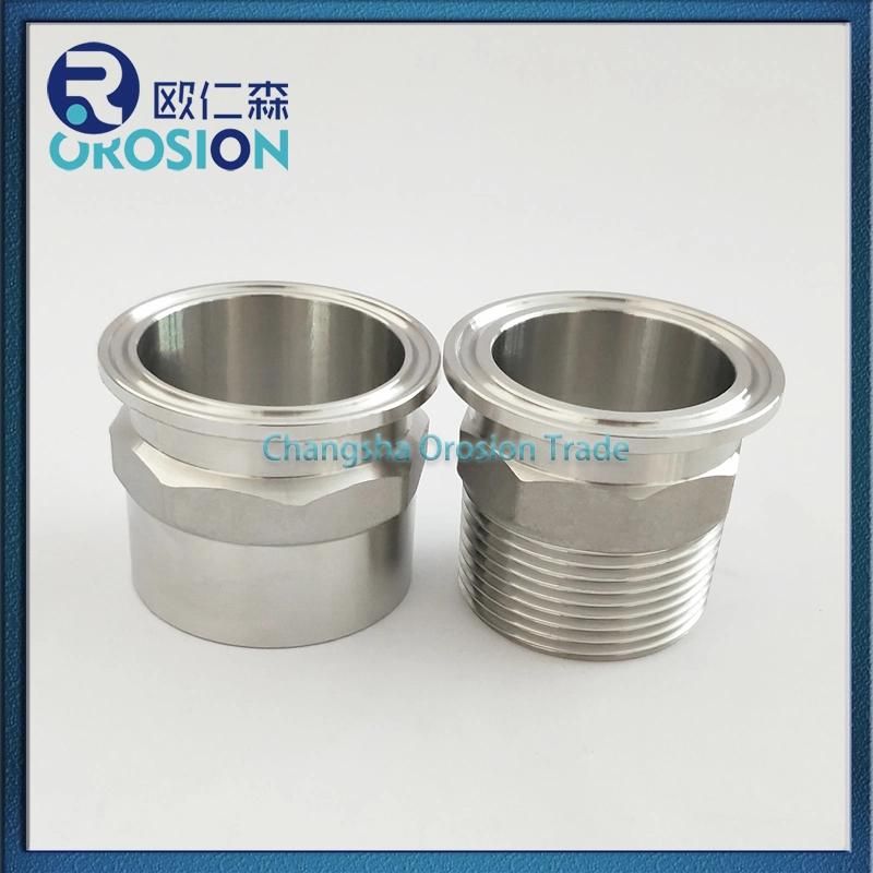 Stainless Steel 304/316 Hexagon Male Tc Thread Ferrule