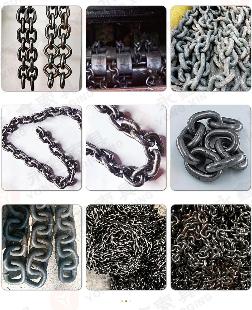 Heavy Duty Industrial G80 Znic Plated Welded Lift Lashing Hoisting Load Chain Structure