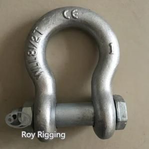 Us Heavy Duty Bolt Type Bow Shape Anchor Shackle