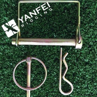 Zinc Plated Steel Lock Safety Split Spring R Pin