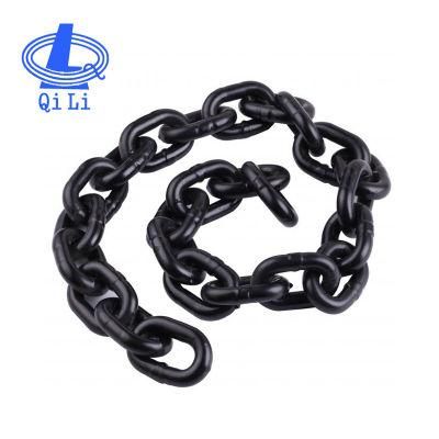 Alloy Steel G80 En818-2 Blackened Lifting Chain