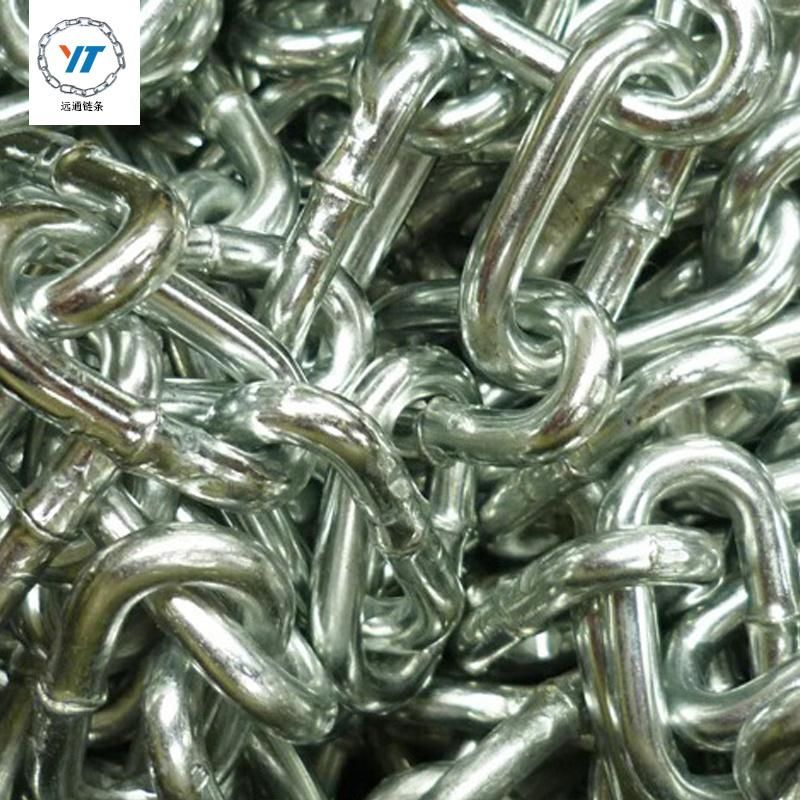 Welded Hot DIP Galvanized and Electro Galvanized Twisted Link Chain