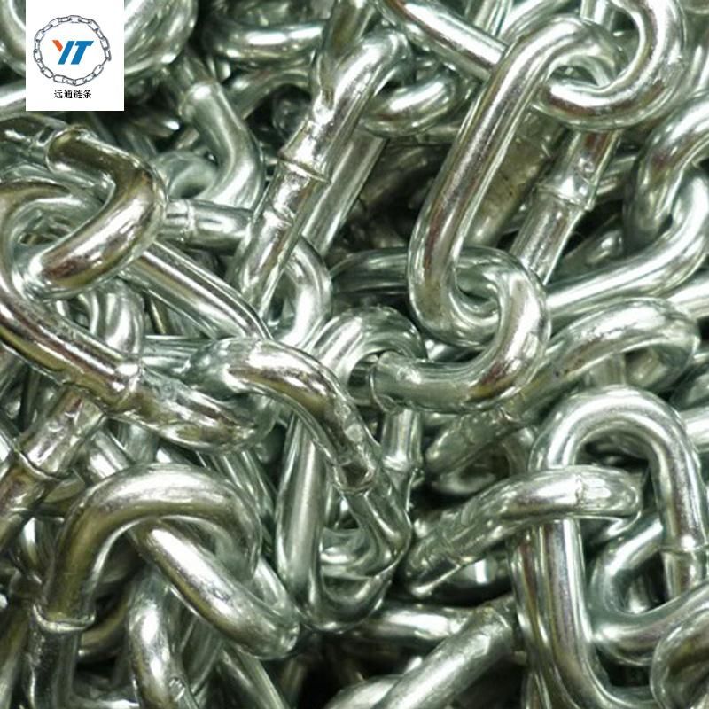 Welded Hot DIP Galvanized and Electro Galvanized Twisted Link Chain