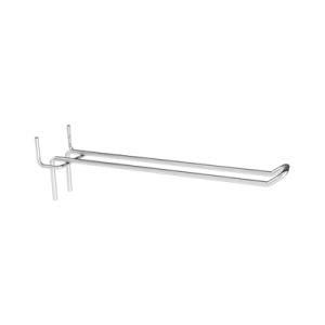 Supermarket Display Pegboard Hook Chrome Metal Shoe Hooks