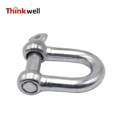 Thinkwell Forged Carbon Steel European Type Dee Shackle