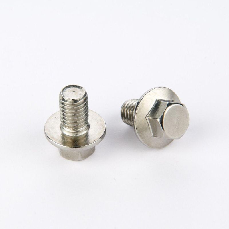 DIN6921 Carbon Steel Stainless Steel M3-M56 Hex Head Flanged Bolt and Nut