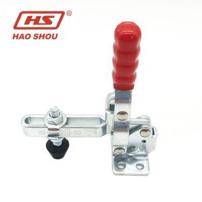 Haoshou HS-12050-U60 Same as 202-UL Steel Vertical Hold Down Adjustable Toggle Clamp for Checking Fixtures